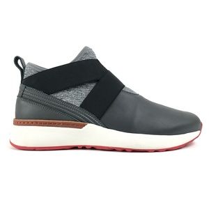 Tsubo Leather & Neoprene Sporty Chukka Sneakers | Slip-On | Men’s 9